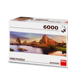 Nad 6000 dielikov Dino Toys Panská skala 6000 Puzzle Dino