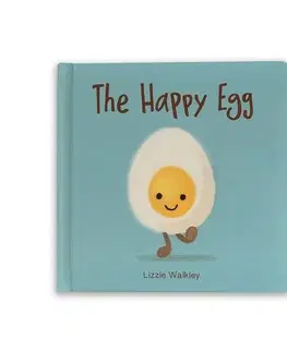 Leporelá, krabičky, puzzle knihy The Happy Egg kniha ENG plyšová hračka JELLYCAT - Lizzie Walkley,JELLYCAT