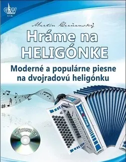 Hudba - noty, spevníky, príručky Hráme na heligónke + CD - Martin Čerňanský