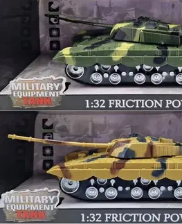 Hračky - dopravné stroje a traktory LAMPS - Tank s efektami 22cm 2farby