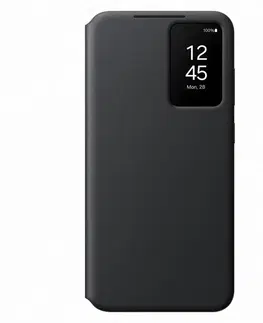 Puzdrá na mobilné telefóny Puzdro Smart View Wallet pre Samsung Galaxy S24 Plus, black EF-ZS926CBEGWW