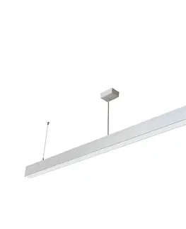 Svietidlá APLED APLED - LED Luster na lanku LOOK LED/58W/230V 4000K 150 cm strieborná 