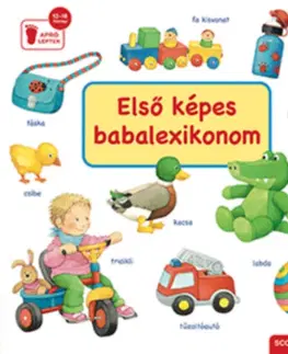 Leporelá, krabičky, puzzle knihy Első képes babalexikonom