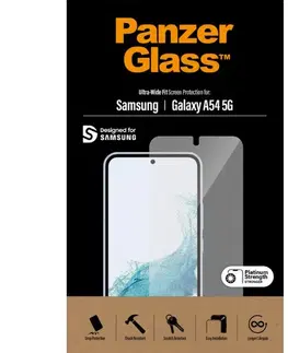 Ochranné fólie pre mobilné telefóny Ochranné sklo PanzerGlass Re:fresh UWF s aplikátorom pre Samsung Galaxy A15A15 5G, čierne 7349