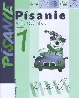 Slovenský jazyk Písanie v 1. ročníku (5 písaniek s predtlačou) - Kamila Štefeková,Romana Culková