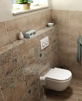 Kúpeľňa SAPHO - LATUS VI Polica 30x50x22 cm, biela LT620-3030