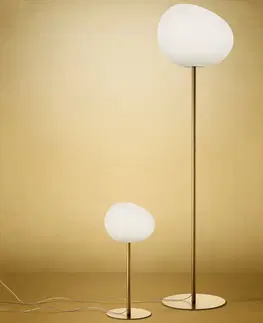 Stolové lampy Foscarini Foscarini Gregg media alta stolová lampa, zlatá