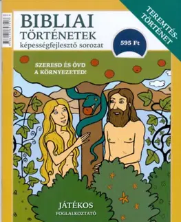 Náboženská literatúra pre deti Teremtéstörténet - Bibliai történetek - Katalin Scur