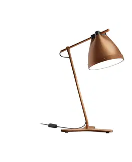Stolové lampy Aluminor Aluminor Clarelle stolová lampa, medená