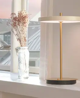 Stolové lampy UMAGE UMAGE Asteria Move stolová LED, perleťovo biela