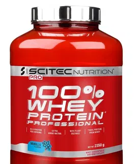 Srvátkový koncentrát (WPC) 100% Whey Protein Professional - Scitec Nutrition 2350 g Peanut Butter