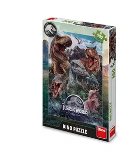 Hračky puzzle DINO - Jurský svet 500 puzzle