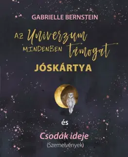 Veštenie, tarot, vykladacie karty Az Univerzum mindenben támogat - Jóskártya + könyv - Gabrielle Bernstein