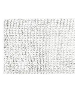 Koberce a koberčeky Bo-ma Kúpeľňová predložka Ella micro biela, 50 x 80 cm