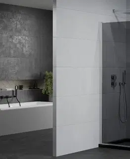 Vane MEXEN/S - Pretória sprchovací kút 100x120 cm, grafit, chróm + sprchová vanička vrátane sifónu 852-100-120-01-40-4070
