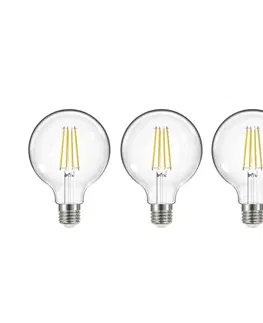 Žiarovky Arcchio LED žiarovka, E27, G95, 3,8W, 3000K, 806lm, 3 kusy