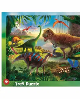 Puzzle TREFL Dinosauři 25 dielov puzzle