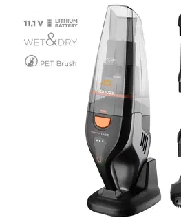 Vysávače Concept VP4351 ruční vysavač WET & DRY RISER PET 11,1 V