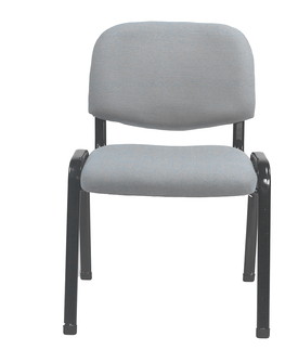 Kancelárske stoličky KONDELA Iso 2 New kancelárska stolička sivá