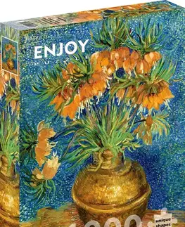 1000 dielikov Enjoy Puzzle Vincent Van Gogh: Fritillaries in a Copper Vase 1000 Enjoy