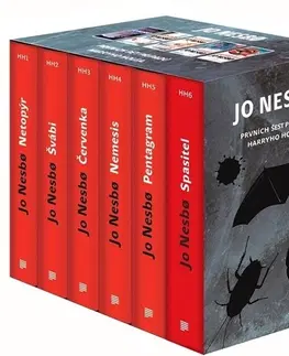 Detektívky, trilery, horory Harry Hole box 1-6, 2. vydání - Jo Nesbo,Kateřina Krištůfková