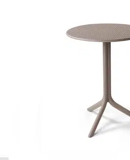 Konferenčné a príručné stolíky Step stôl Ø60 cm Tortora