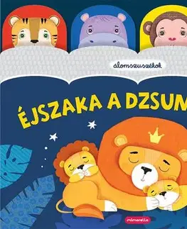 Leporelá, krabičky, puzzle knihy Éjszaka a dzsungelben - László Gyopár