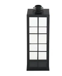 Svietniky Lampáš-svietnik, 56,5 cm, čierna, ELIJAR TYP 3