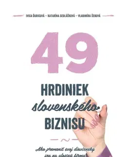 Manažment 49 hrdiniek slovenského biznisu - Ivica Ďuricová,Vladimíra Šebová,Katarína Sedláčková