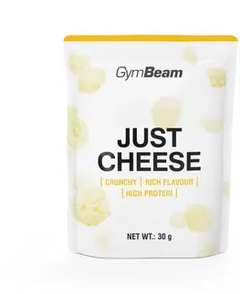Proteínové čipsy a krekry GymBeam Syrový snack Just Cheese 20 x 30 g