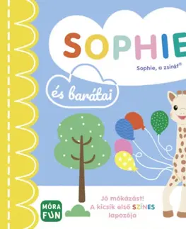 Leporelá, krabičky, puzzle knihy Sophie és barátai - A kicsik első színes lapozója