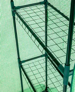 Fóliovníky NABBI Greenshelf balkónový fóliovník 70x140x200 cm zelená