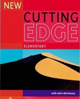 Cudzojazyčná literatúra NEW Cutting Edge Elementary Student's Book with mini-dictionary - Sarah Cunningham