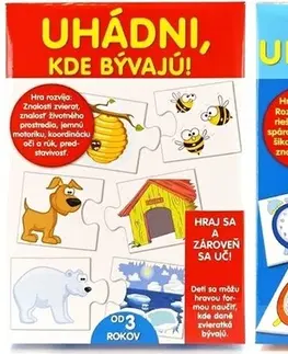 Hračky spoločenské hry pre deti DOHÁNY TOYS - Vzdelávacie hry pre najmenších, Mix Produktov