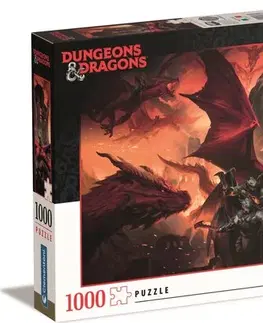1000 dielikov Trigo Puzzle Dungeons & Dragons 1000 Clementoni