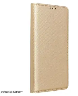 Puzdrá na mobilné telefóny Puzdro Smart Case Book pre Samsung Galaxy A15 4G/A15 5G, zlaté TEL229718