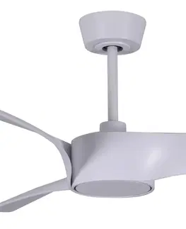 Stropné ventilátory so svetlom Beacon Lighting Stropný LED ventilátor Line, biela