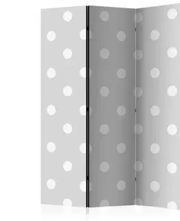 Paravány Paraván Cheerful polka dots Dekorhome 135x172 cm (3-dielny)