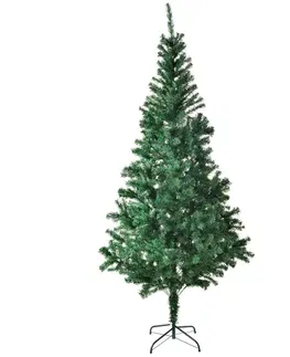 Vianočné ozdoby Juskys Umelý vianočný stromček - 180 cm, so stojanom, zelený