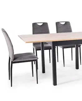 Jedálenské stoly Rozkladací jedálenský stôl FLIP Signal Biela