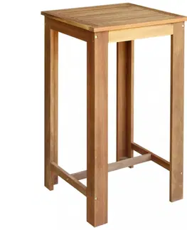 Barové stoličky Barový stôl hnedá Dekorhome 120x60 cm