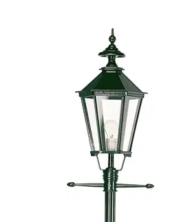 Verejné osvetlenie K.S. Verlichting Stĺpové svietidlo Manchester 1-plameňové, zelené