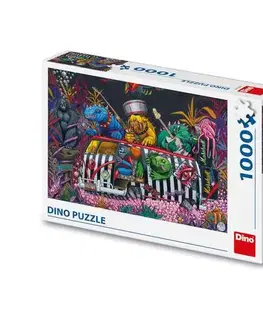 1000 dielikov Dino Puzzle Príšerky 1000 Dino