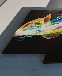 Abstraktné obrazy 5-dielny obraz explózia farieb