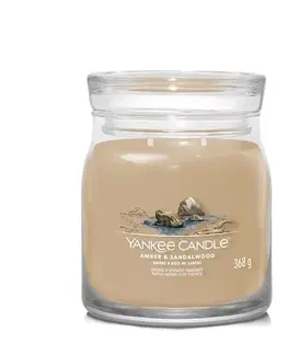 Stredná sviečka Yankee Candle Yankee Candle sviečka Stredná Amber & Sandalwood