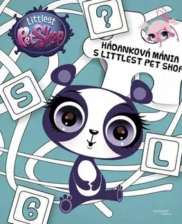 Nalepovačky, vystrihovačky, skladačky LPS Hádanková mánia s Littlest Pet Shop - Hasbro