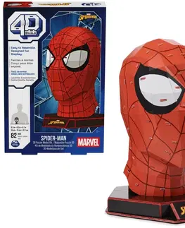 Hračky puzzle SPIN MASTER - FDP 4D Puzzle Marvel Spiderman