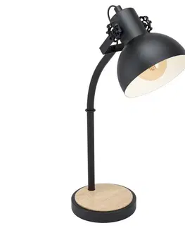 Lampy Eglo Eglo 43165 - Stolná lampa LUBENHAM 1xE27/28W/230V 
