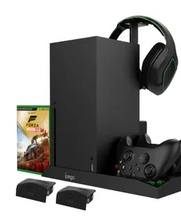 Gadgets Dokovacia stanica iPega XBX013 pre Xbox Series X, Wireless controller a headset PG-XBX013
