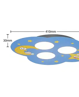 Stropné svietidlá Lindby Lindby Thorke stropné svietidlo, nočná obloha